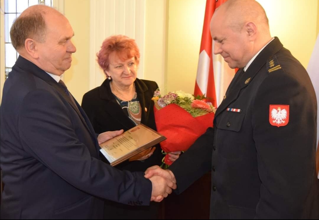 Komendant Dziwulski kończy służbę w Państwowej Straży Pożarnej