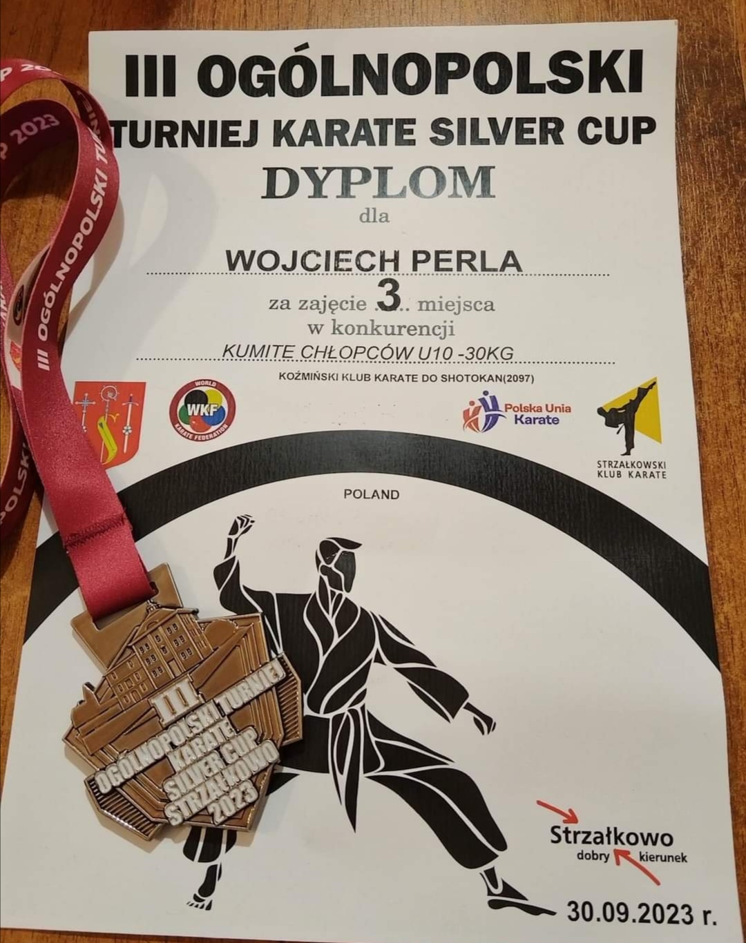III ogólnopolski turniej karate WKF SILVER CUP  w Strzałkowie