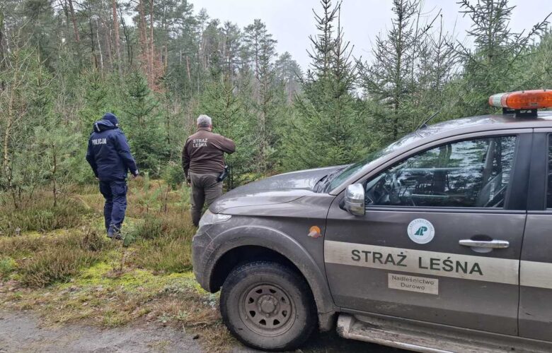 WSPÓLNA AKCJA POLICJI I LEŚNIKÓW- „CHOINKA”🌲🌲🌲🌲🌲🌲🌲🌲🌲🌲