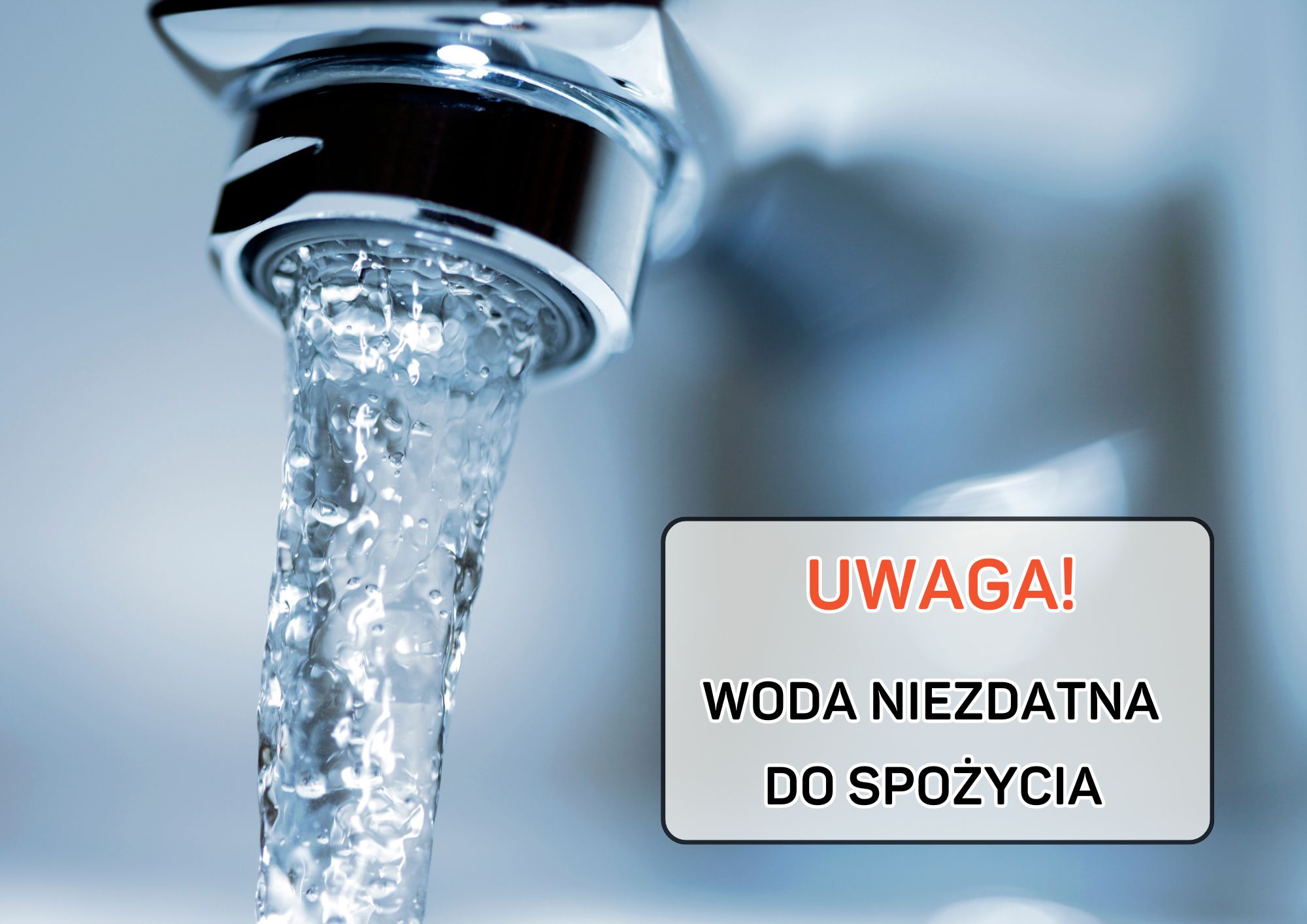 KOMUNIKAT NT. JAKOŚCI WODY KOMUNIKAT NT. JAKOŚCI WODY