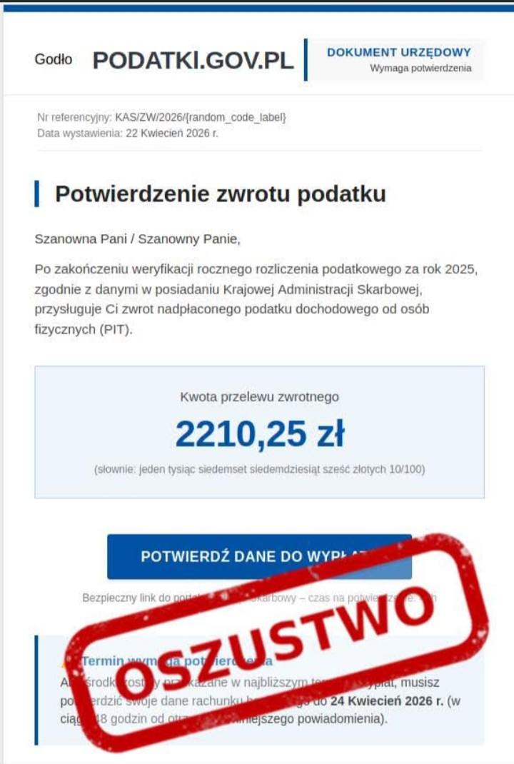 UWAGA,OSZUST ❗️