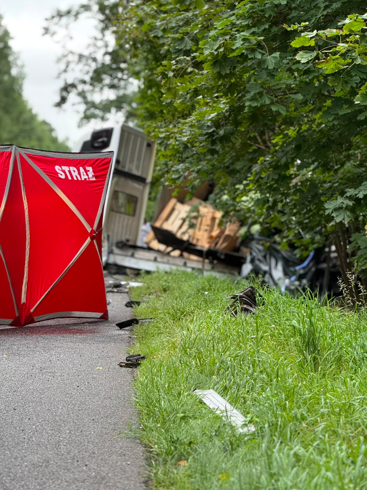WYPADEK ŚMIERTELNY NA DK 11